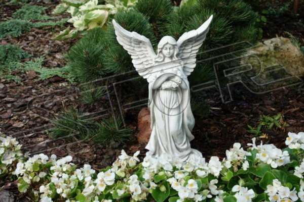 Adorno para tumbas Piedra de tumba Decoración Figura Escultura Decoración Ángel Dios Sagrado