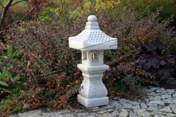 Jardín japonés decoración de la casa estatua figuras figura blanco natural estatuas