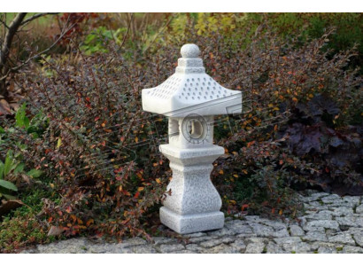 Jardín japonés decoración de la casa estatua figuras figura blanco natural estatuas