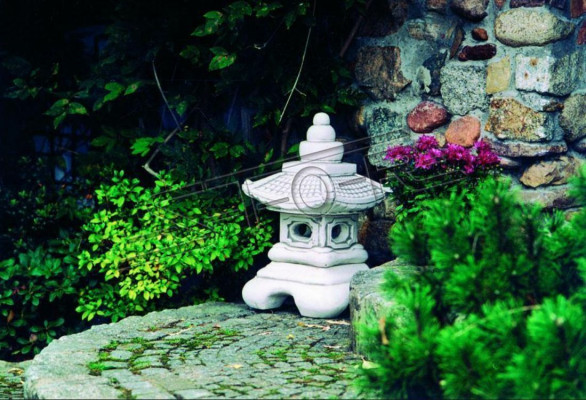 Jardín japonés Decoración Jardín Decoración Estatua Figura Escultura