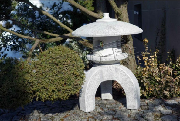 Jardín japonés Casa Decoración natural Estatua Figuras Figura Blanca Estatuas