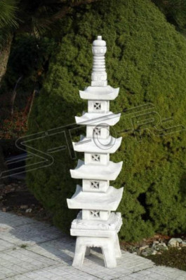 Jardín japonés lámparas decoración iluminación casa nueva