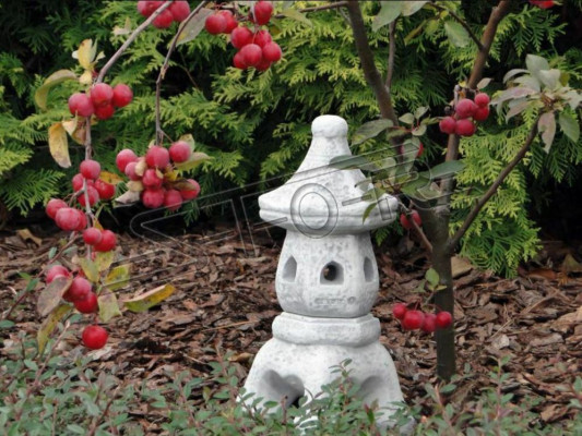 Jardín japonés lámparas decoración estatua figuras figura