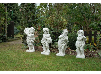 Joven figura de estatua de 70 cm escultura estatuas blancas decoración de jardín