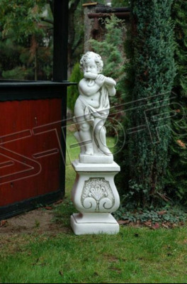 Joven estatua de figura de 70cm escultura de figuras blanca estatuas decoración de jardín