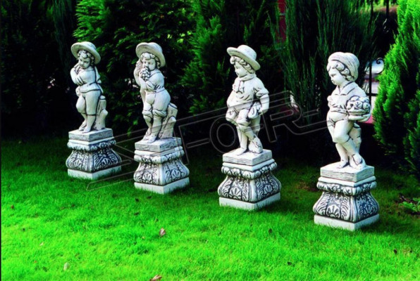 Joven escultura de diseño de 70 cm figura estatua estatuas de jardín.