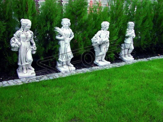 Niño figura estatua de 75 cm escultura estatuas jardín decoración.