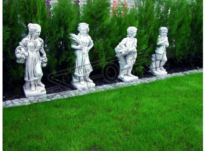 Niño figura estatua de 75 cm escultura estatuas jardín decoración.
