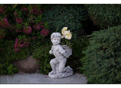 Joven chico estatua figura de 40 cm escultura estatuas jardín