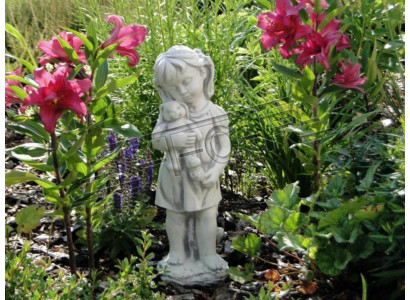 Tipo de escultura de diseño de figura de estatua de jardín de 44 cm.