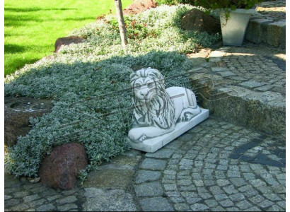 León Estatua Figura de jardín Terraza Decoración Escultura.