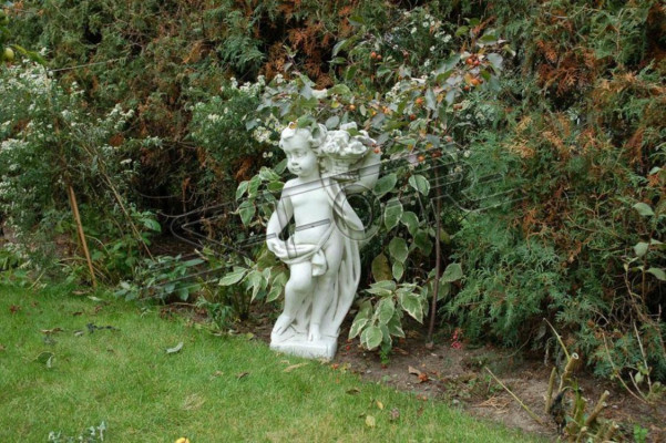 Jardinera natural maceta decoración jardín macetas jarrones figura
