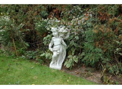Jardinera natural maceta decoración jardín macetas jarrones figura