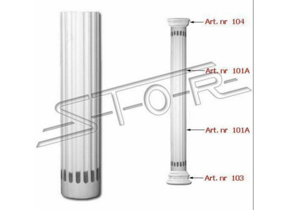 Columna Columnas Estilo Antiguo Columnas Jardín Decoración Romana Deco 116cm