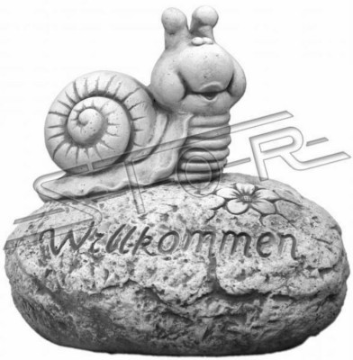 Letrero de bienvenida Caracol Letreros de bienvenida Figura de jardín