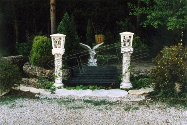 Zócalo para columnas Columna Fundación Jardín Terraza Figuras