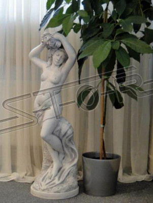 Estátua figura mujer 130cm jardín figuras de diseñador escultura esculturas nuevas S101106.