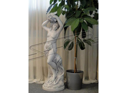 Estátua figura mujer 130cm jardín figuras de diseñador escultura esculturas nuevas S101106.