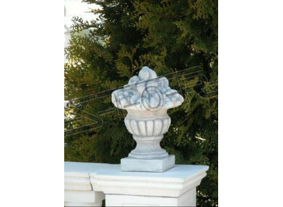 Decoración de piedra para plantas figuras de jardín terraza estatuas figuras