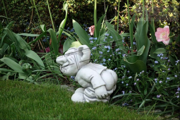Troll 24cm Escultura Figura Diseño Estatua Figuras Jardín Estatuas
