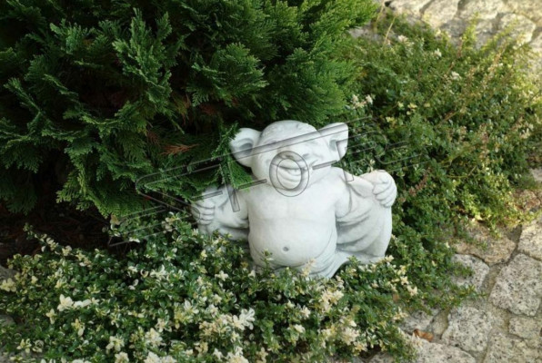Trol 20cm Escultura Diseño Figura Estatua Figuras de jardín Efigies Statuen