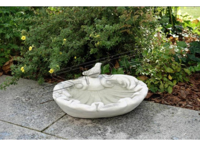 Fuente para pájaros escultura decoración diseño figura estatua jardín figuras estatuas