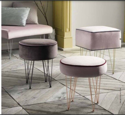 Taburete otomano heces asiento taburete taburete redonda almohada taburete