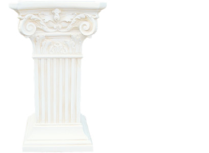 Estilo antiguo griego columna de columna soporte de flores decoración decorativa 1054