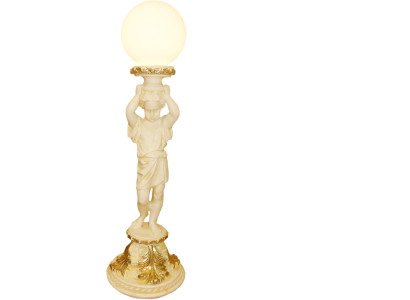 Lámpara de mesa XXL de 113 cm, lámpara de mesa, lámparas, figura de pie, escultura