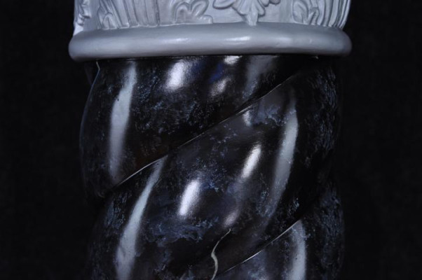 Columna de mármol estatuilla escultura soporte esculturas decoración 1015