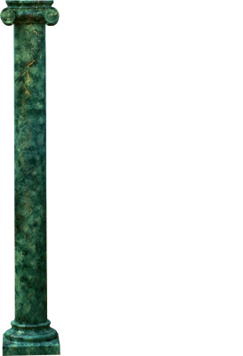 Diseño Columna Columna Antigua Columna de decoración Soporte de columna Soporte para flores Soporte Pedestal 1078 XXL