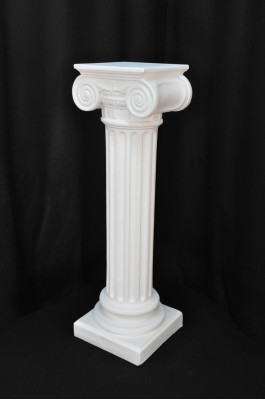 Estilo antiguo griego Columna de columna de columna de flores Soporte de decoración Deco 1048