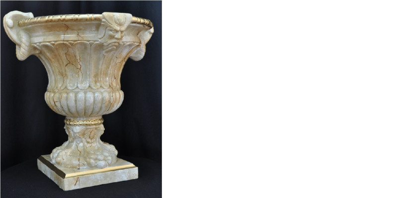 Jarrón XXL Decoración de Mesa Decoración de Jarrones Estilo Antiguo Escultura Figura Cáliz Roma 69 cm
