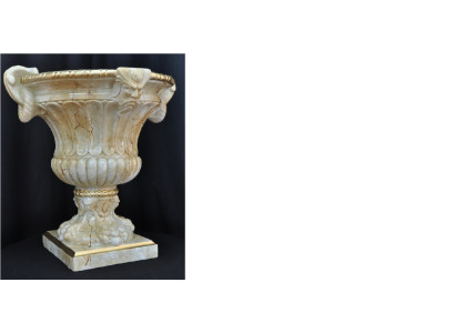Jarrón XXL Decoración de Mesa Decoración de Jarrones Estilo Antiguo Escultura Figura Cáliz Roma 69 cm