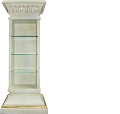 Diseño de vitrina, estante de vidrio, barra, columna, armario, vitrinas, estantes, armario de sala de estar