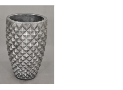 Jarrón de diseño Jarrón de cubo Jarrón decorativo Maceta Decoración Deco 0902 Jarrones