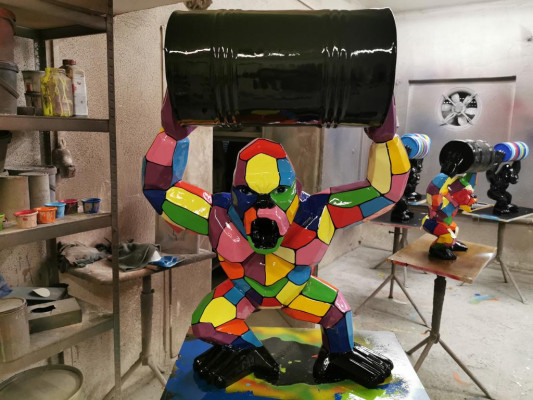 Diseñador Figura Estatua Figuras Estatuas Modernas Decoración Decoración Jardín Nuevo