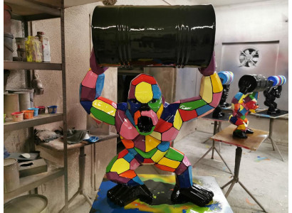 Diseñador Figura Estatua Figuras Estatuas Modernas Decoración Decoración Jardín Nuevo