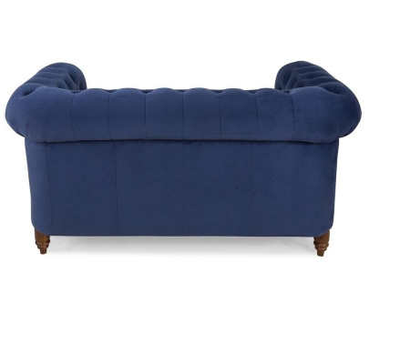 Sofás de diseñador Chesterfield de lujo en cuero y tela XXL, sofás grandes de 3 piezas.