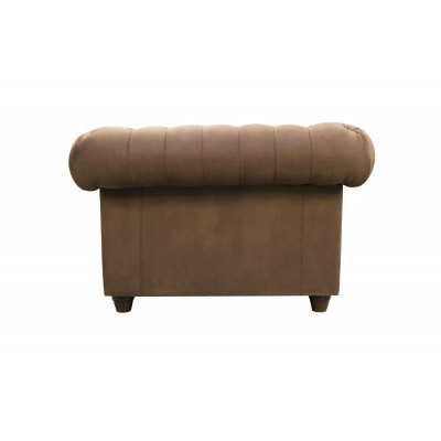 Conjunto de sofás Chesterfield 3+1+1. Juego completo de sofá, sillones y sofás.