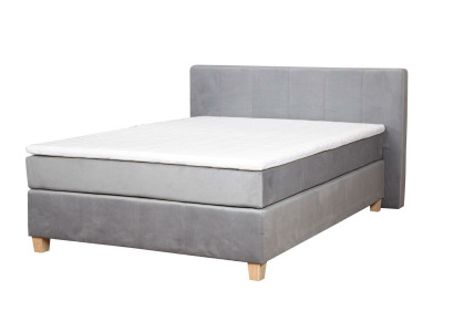 Cama boxspring con cajón función hotel doble juego Completo colchón topper
