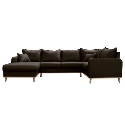 Sofá esquinero Sofá Couch Acolchado Forma de U Conjunto de muebles de salón Sofás