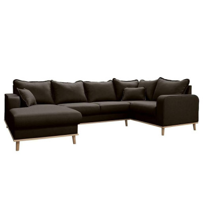 Sofá esquinero Sofá Couch Acolchado Forma de U Conjunto de muebles de salón Sofás