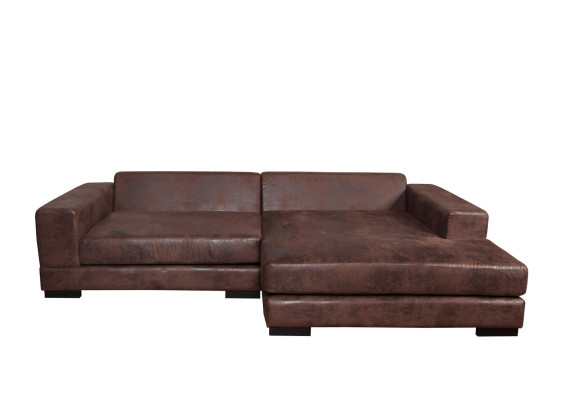 Sofá grande esquinero vintage de tela extra grande con cojines, conjunto de esquina para salón.