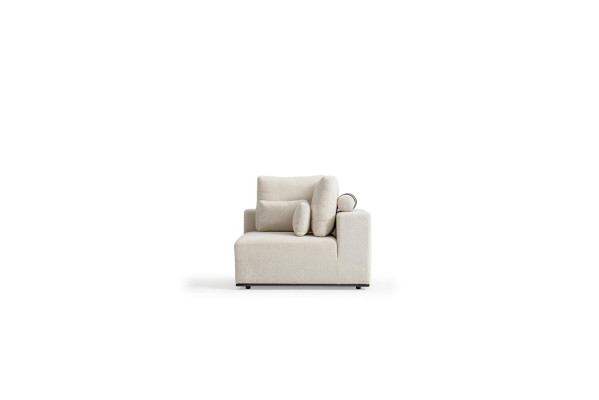 Textil Sofás en forma de L de muebles de lujo Sofá de esquina estilo de sala de estar Muebles modernos