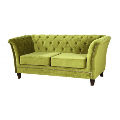 Chesterfield sofá cama 2 plazas sofá con función de cama sofás tapizados