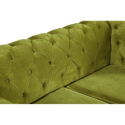 Chesterfield sofá cama 2 plazas sofá con función de cama sofás tapizados