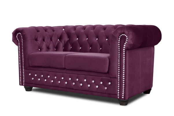 Sofá Chesterfield conjunto de sofás de 2 y 1 plazas diseño sofá juego de sofás conjunto nuevo