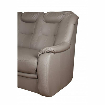 Diseño de sofá de esquina Kassel de cuero, sofá, cojín, asiento de esquina, sofás, paisaje de vida nuevo.