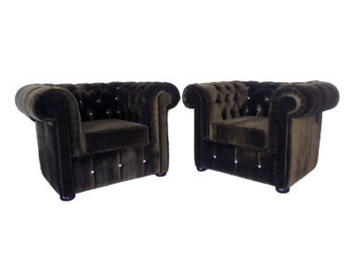 SILLÓN SOFÁ SOFÁ SILLÓN DE TELEVISIÓN SALA DE ESTAR TAPIZ CHEF OFICINA SILLÓN GIRATORIO CHESTER 13